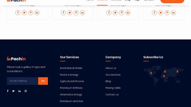 Pachin - Industry & Factory WordPress Theme | Themeforest Templates смотреть онлайн