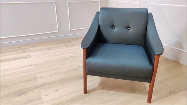 DEZZA armchair - Leather armchair with buttons смотреть онлайн