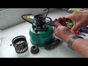 ремонтирую советский примус шмель-2 сделано в СССР