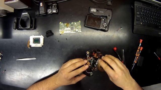 How to repair DSLR camera Pentax K-30 with "Black picture problem" смотреть онлайн