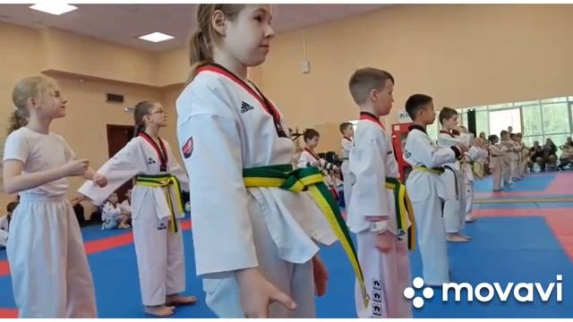 Экзамен на 6 гып (зелёный пояс). смотреть онлайн