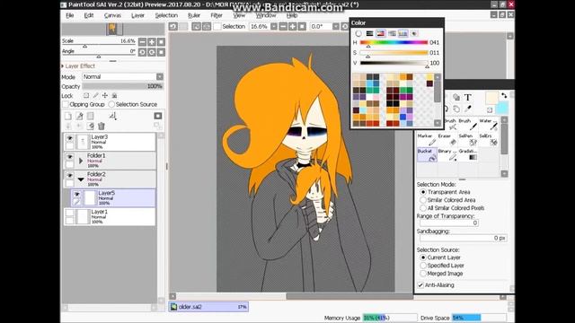 SpeedPaint -Older and Pappet Older- {Sai 2!!!} смотреть онлайн