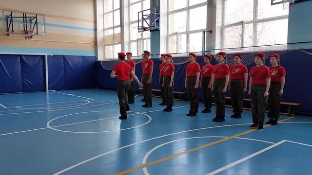 Строевая подготовка МОУ Кременкульская СОШ смотреть онлайн
