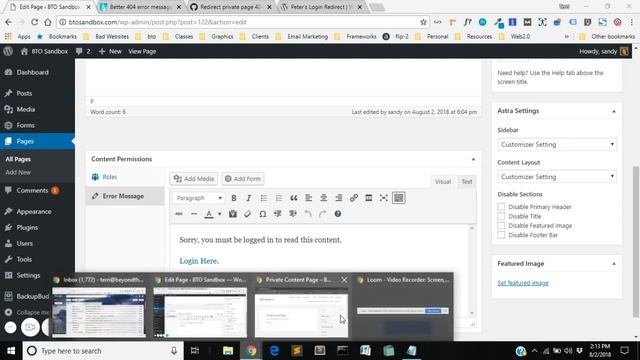 How to Easily create a private page for multiple users in WordPress смотреть онлайн