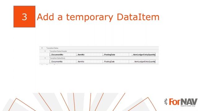 Add temporary tables to the AL file of your ForNAV reports смотреть онлайн