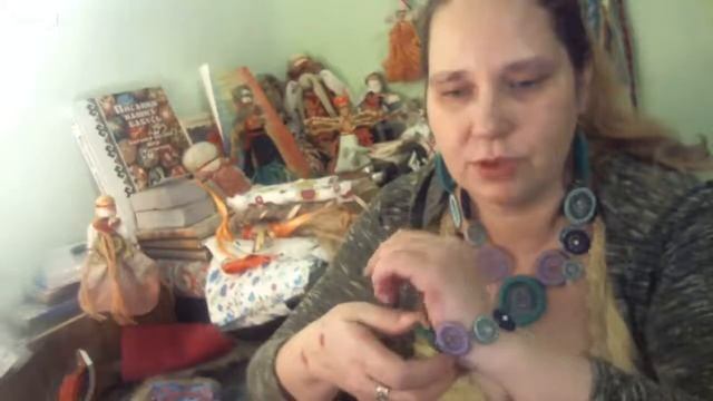 Комплект обережных украшений под задачу из ловцов снов и натуральных камней. смотреть онлайн