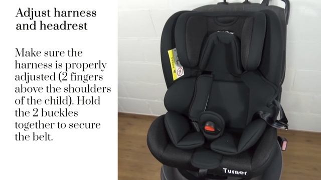 Turner car seat 360° смотреть онлайн