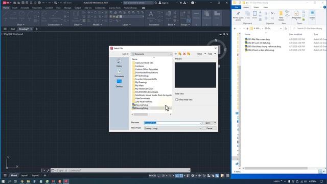 Tự Học Autocad Mechanical 2024 - Bai 002 -Khởi Tạo Dự Án Và Màn Hình Làm Việc смотреть онлайн