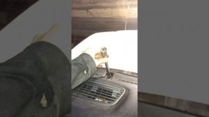 1/5 замена радиатора печки Honda partner