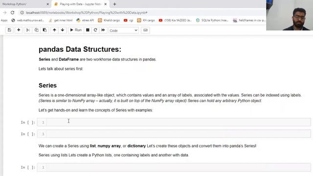 Playing with Data using Python | Numpy and Pandas | YCPS | GIFT University смотреть онлайн