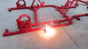 Золотая рама от картинга