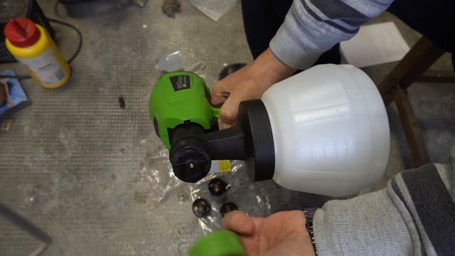 Unboxing e test Pistola a Spruzzo Ginour TPK-PT003 Spray Gun unpacking and test SCONTO 10% смотреть онлайн