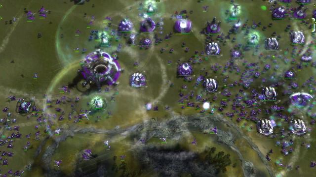 Aeon vs Seraphim - M27 AI vs M27 AI - Supreme Commander Forged Alliance смотреть онлайн
