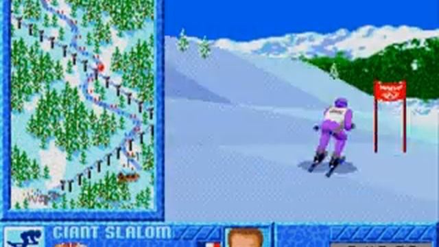 Winter Challenge - (Sega Genesis/Mega Drive) смотреть онлайн