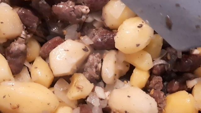 Куриные СЕРДЕЧКИ КАК ГРИБЫ. С ПАЖИТНИКОМ. смотреть онлайн