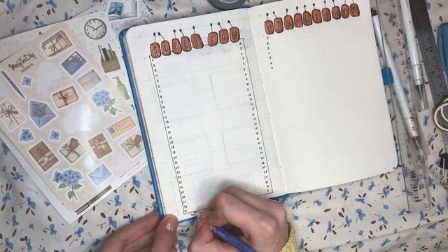 Оформление ежедневника на МАЙ 2022 | Bullet Journal May|ЕЖЕДНЕВНИК НА МАЙ 2022 | Недельные разворот