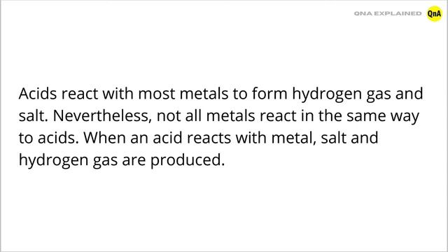 How Does Metal React With Acid? - QnA Explained смотреть онлайн