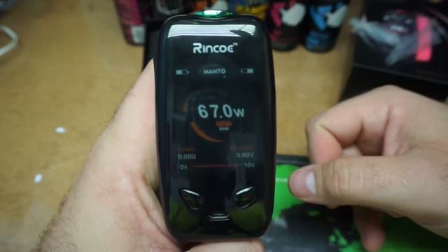 Rincoe Manto 228W Vape Mod Review смотреть онлайн