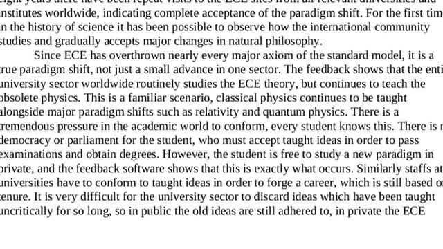 Essay 19 Analysis of the ECE Paradigm Shift смотреть онлайн