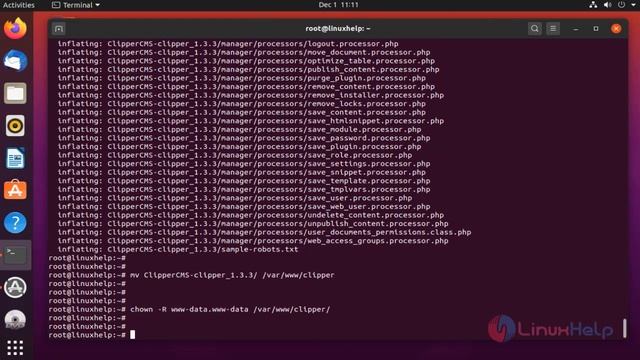 How to install Clipper CMS on Ubuntu 20.4.1 смотреть онлайн