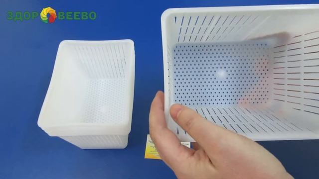 Прямоугольная форма для сыра Anelli Lodi для Рикотты и творога на 10001500 гр  Артикул 3485