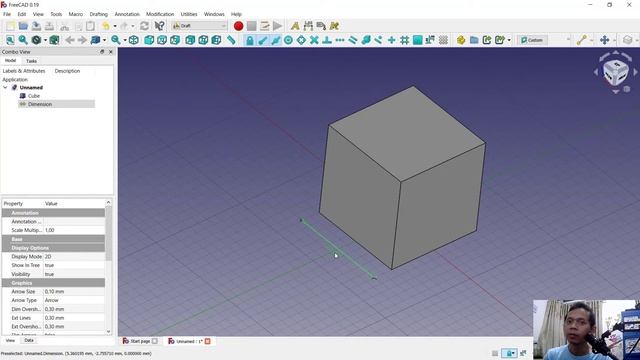 FreeCAD How To Add Dimensions
