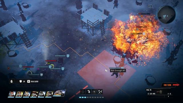 Wasteland 3 - Random encounter battle смотреть онлайн