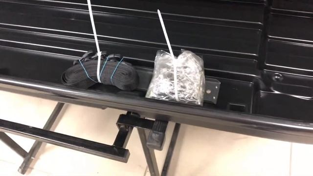 Автобокс на крышу Turino Sport серый смотреть онлайн