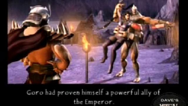 Mortal Kombat Deception Goro Ending смотреть онлайн