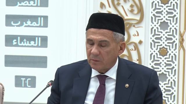 Рустам Минниханов. Выступление в Болгарской исламской академии. 08.02.2020 г. смотреть онлайн