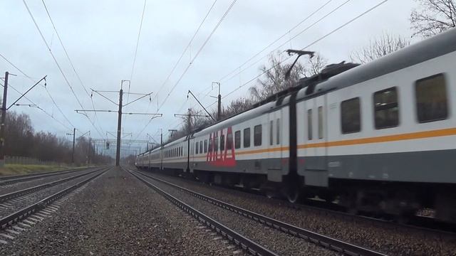 Электропоезд ЭП2Д-0126 ЦППК смотреть онлайн