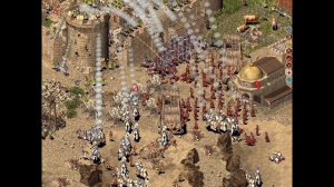 Обзор игры Stronghold и Stronghold Crusader HD. Прохождение Stronghold Crusader.  Карта №2 "В поход"