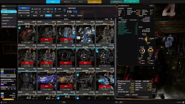 MechWarrior Online по-русски: Собираем мехов правильно и формируем деку для Faction play смотреть онлайн