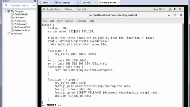 How to Install WordPress on Nginx on CentOS 7 (LEMP) смотреть онлайн