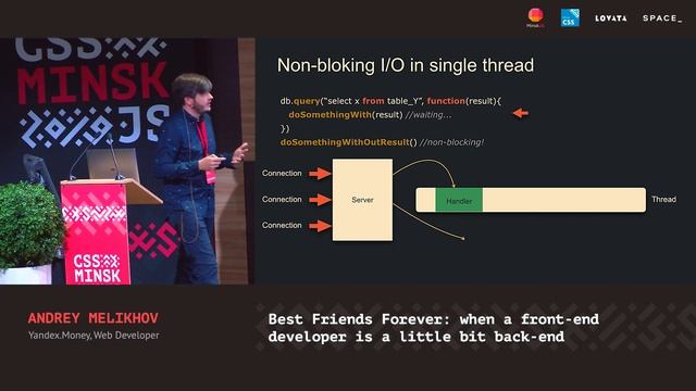 Best Friends Forever: when frontend dev's a little bit backend, Andrey Melikhov [CSS-Minsk-JS 2019] смотреть онлайн