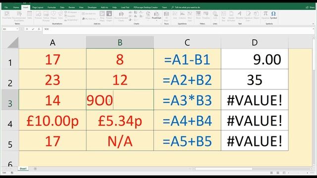 Five Ways To Fix #VALUE Errors in Microsoft Excel смотреть онлайн