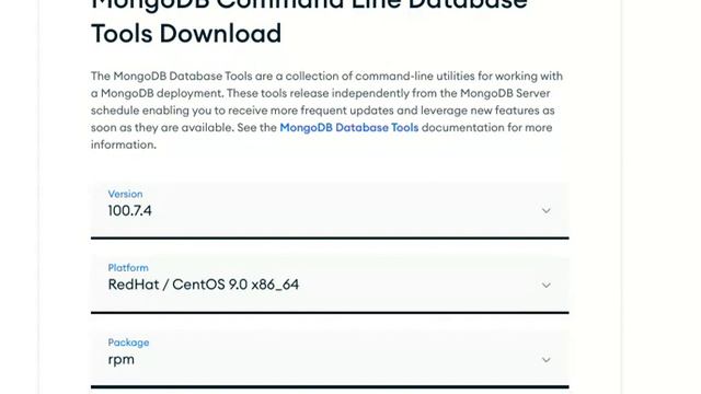 MongoDB Command Line Database Tools смотреть онлайн