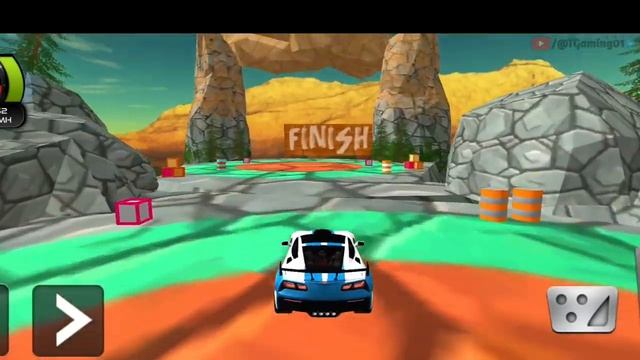 Impossible Stunt Car Tracks 3D - Police Car Stunts: Car Games - All Level Unlock - Android Gameplay смотреть онлайн