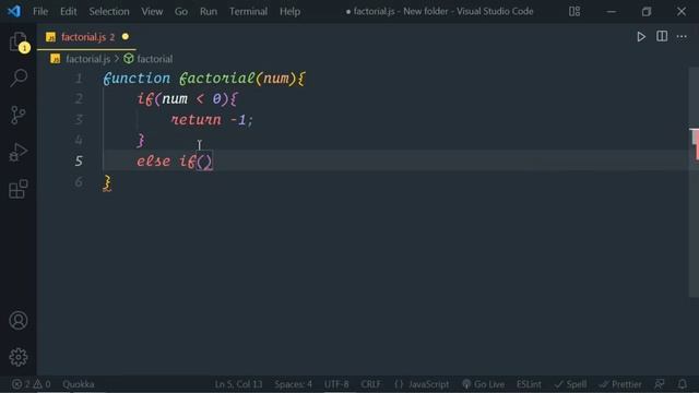factorial explained with Javascript (Bangla) || factorial code with recursive function смотреть онлайн