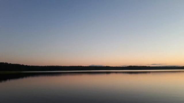 Волшебный закат на озере Свято🌅. Красота!!! смотреть онлайн