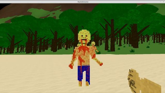 3D libGDX indie game Zombie Island смотреть онлайн