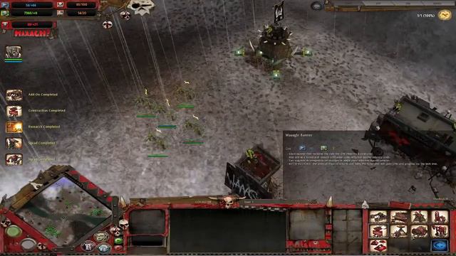 Dawn of War Dark Crusade skirmish (normal) смотреть онлайн