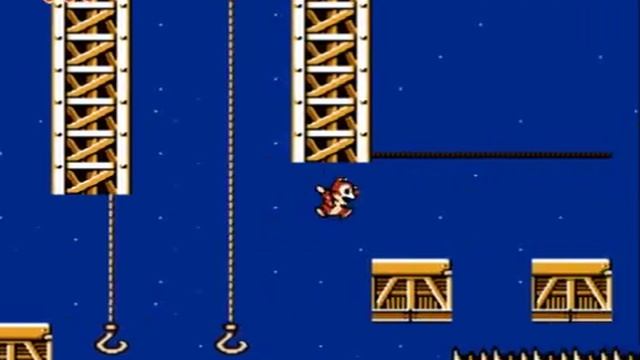 Прохождение "Chip 'n Dale Rescue Rangers (dd hack level1 fixed)" [NES] смотреть онлайн