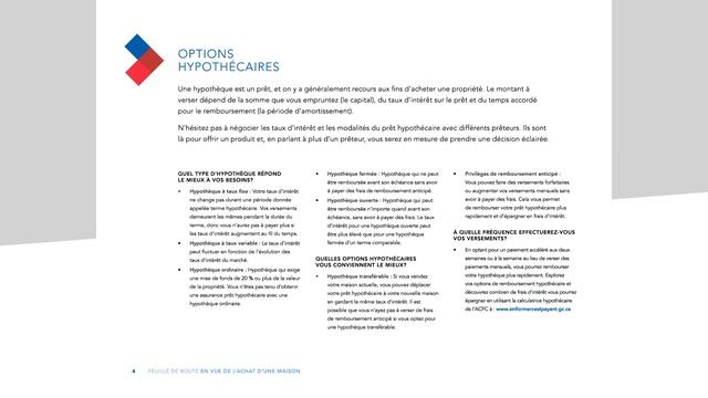 La Feuille de route en vue de l’achat d’une maison est maintenant offerte en 5 langues! смотреть онлайн