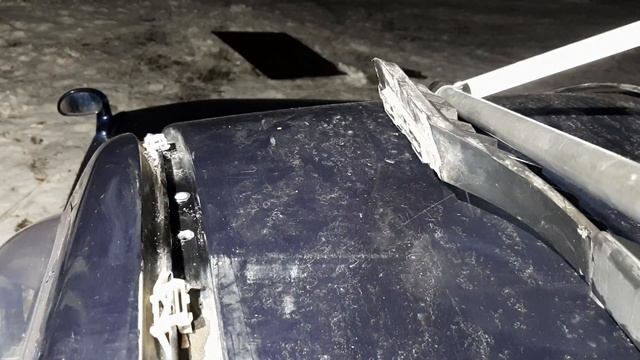 Установка рейлингов PAJERO IO (PININ) с помощью резьбовых заклепок. смотреть онлайн