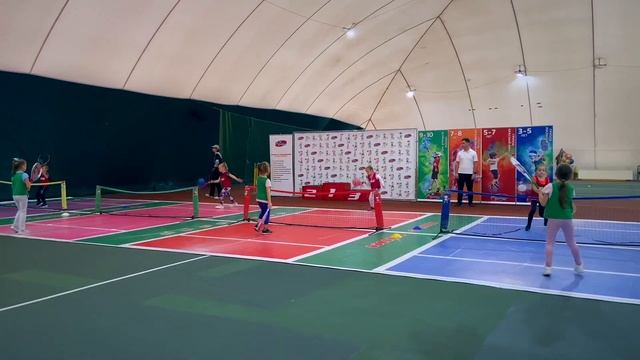 mini tennis tournament tennis 10s air ball Детский турнир аир бол по программе Мой Теннис смотреть онлайн