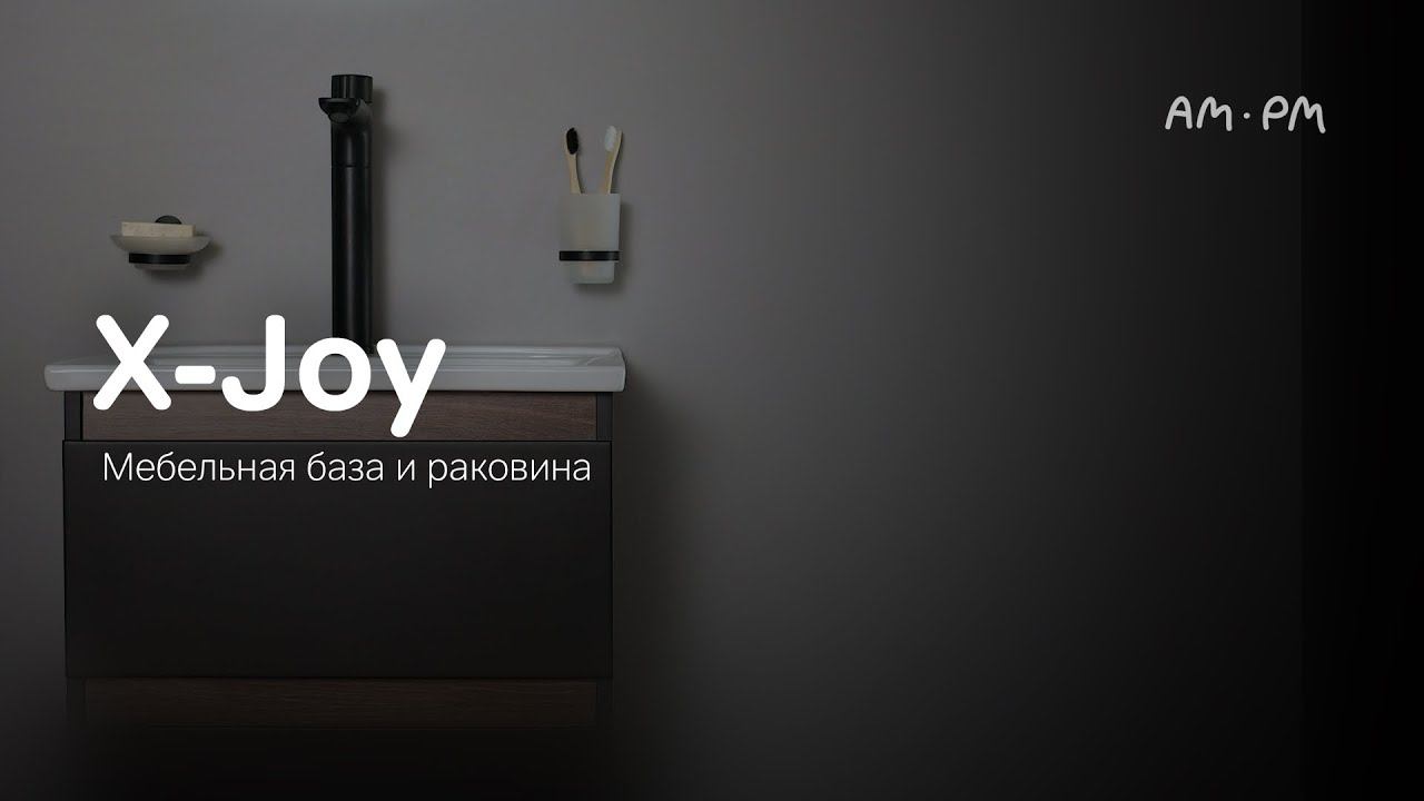 X-Joy Подвесная мебельная база и раковина смотреть онлайн