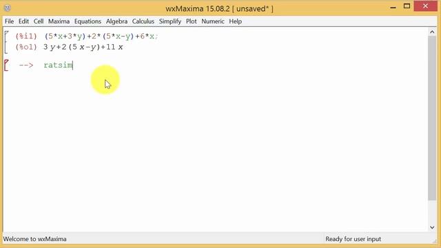 wxMaxima Simplifying Expressions With Variables смотреть онлайн