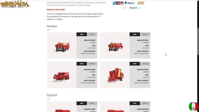 FARMING SIMULATOR 19 - NUOVO DLC GRIMME PACK Annunciato !!! - GRIMME Equipment Pack - Vlog - смотреть онлайн