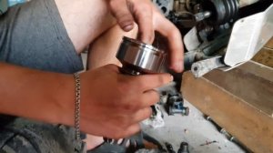 Замена заднего внешнего ШРУСа на квадроцикле CFMOTO X6.